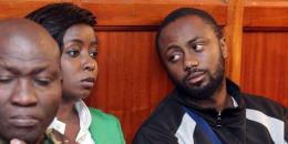 File image of Jacque Maribe and Joseph Irungu.